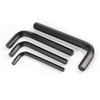 Heavy duty black oxide long arm Allen wrench made from carbon steel with 1.5mm to 36mm size range