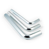 Zinc plated long arm Allen wrench made from carbon steel for wholesale metric fastener supply