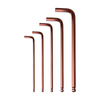 Antique bronze ultra reach S2 ball end Allen wrench for deep fastener access and premium repair kits