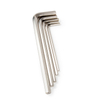 Industrial Nickel Plated Medium Reach Allen Wrench Product Image