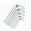 Zinc plated long arm Allen wrench made from carbon steel for wholesale metric fastener supply
