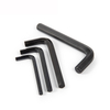Black oxide imperial Allen wrench tool made from carbon steel for inch size workshop maintenance