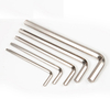 Industrial Nickel Plated Medium Reach Allen Wrench Product Image