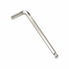 Nickel plated wide range ball end Allen wrench made from carbon steel with 1.5mm to 19mm size range