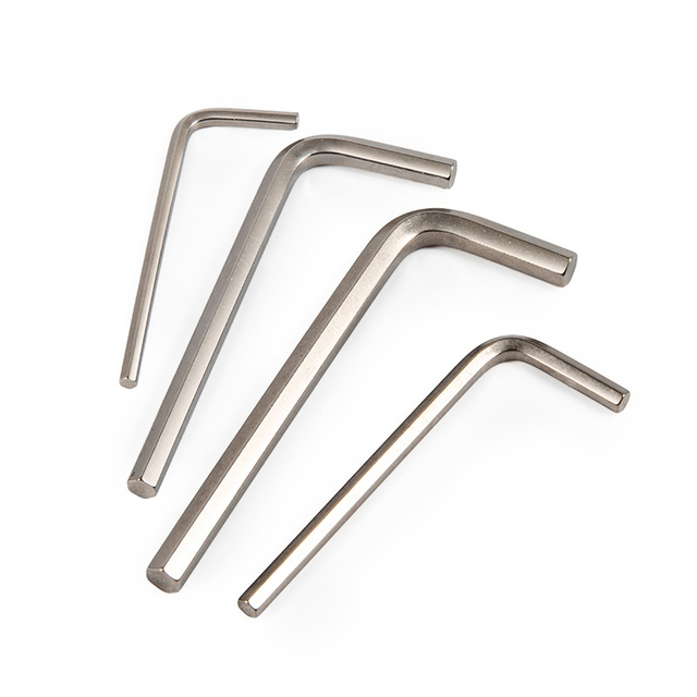 Corrosion Resistant Polished Stainless Steel Allen Wrench Product Image