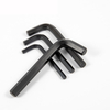 Black oxide imperial Allen wrench tool made from carbon steel for inch size workshop maintenance