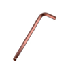 Antique bronze S2 ball end Allen wrench with 58 to 62 HRC hardness for professional repair