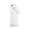 Matte finish precision ball end Allen wrench made from carbon steel for workshop repair kits