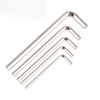Industrial Nickel Plated Medium Reach Allen Wrench Product Image