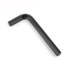 Black oxide imperial Allen wrench tool made from carbon steel for inch size workshop maintenance