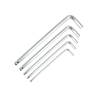 Matte finish ultra reach ball end Allen wrench with 1.5mm to 32mm size range for deep machinery access