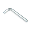 Zinc plated long arm Allen wrench made from carbon steel for wholesale metric fastener supply