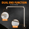 4mm extended L shape ball end hex wrench with nickel plated carbon steel finish