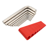 Industrial Nickel Plated Flat End Hex Key Set Product Image