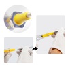 Industrial dual function voltage detection screwdriver with PP TPR handle and 40Cr slotted Phillips blade