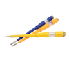Industrial transparent extended voltage test screwdriver model 1701 with AS PP handle and 40Cr probe