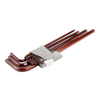 Extra Long Antique Bronze Ball End Hex Key Set Product Image
