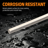 4mm extended L shape ball end hex wrench with nickel plated carbon steel finish