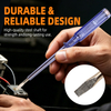 Balanced transparent voltage tester screwdriver model 93G with AS handle 40Cr rod and 30g weight