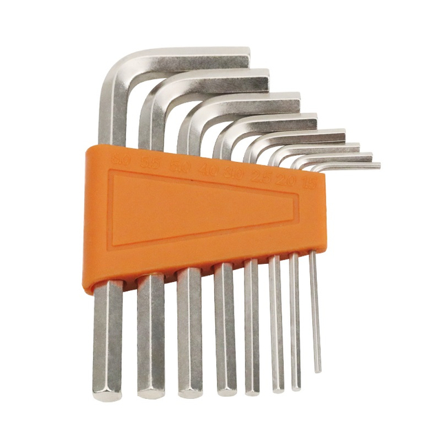 Portable Standard Flat End Hex Key Wrench Set Product Image