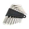 Professional Nickel Plated Flat End Hex Key Set Product Image