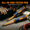 Heavy duty dual head voltage tester screwdriver model 8077 with PP TPR handle and 40Cr steel rod