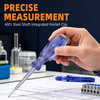 Lightweight straight head voltage tester screwdriver model H-01 with AS handle 40Cr steel rod and 14g body weight