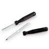 Industrial Black Handle Dual Purpose Screwdriver Product Image