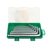 Extra Long Matte Finish Ball End Hex Key Wrench Set Product Image