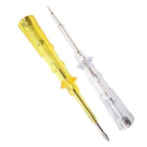 Standard transparent voltage tester screwdriver model 994 with AS handle and straight 40Cr steel tip