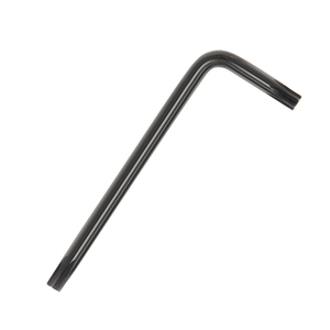 Black oxide standard star Torx wrench with L type body and standard Torx tip