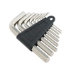 Professional Nickel Plated Flat End Hex Key Set Product Image