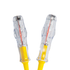 Industrial dual function voltage detection screwdriver with PP TPR handle and 40Cr slotted Phillips blade