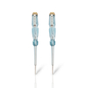 ClearView transparent voltage tester screwdriver model 318 with AS clear handle neon indicator and pocket clip