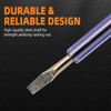 Long shaft transparent voltage tester screwdriver model 936 with AS handle and 40Cr straight head rod
