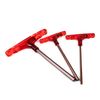 Bronze S2 high torque T handle Allen wrench with long shaft and ergonomic handle