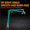4mm Extended L Shape Ball End Hex Wrench with Dipped Plastic Handle for Professional Assembly