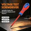 Model 8076 ergonomic dual head voltage tester screwdriver with PP TPR handle and 40Cr steel rod