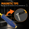 Dual head voltage tester screwdriver Model 8079 with PP TPR handle and 40Cr steel shaft