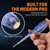Lightweight straight head voltage tester screwdriver model H-01 with AS handle 40Cr steel rod and 14g body weight