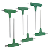 Heavy duty matte T handle Allen wrench made from 40Cr steel for high torque workshop repair