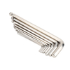 Nickel plated extra long ball end Allen wrench made from carbon steel for deep installation work