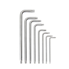 Matte finish precision security Torx wrench with L type body and low glare surface