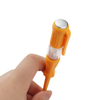 Dual size insulated voltage test screwdriver with Model 218 and Model 219 transparent handle options