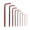 Extra Long Antique Bronze Ball End Hex Key Set Product Image