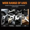 Open end wrench with mirror chrome plated forged steel body for professional repair