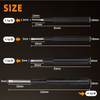 Micro slotted precision screwdriver with matte CR-V steel body and non slip grip for electronics repair