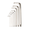 Nickel plated extra long ball end Allen wrench made from carbon steel for deep installation work