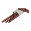 Antique Bronze Hex Key Set with Ball-End for Multi-Angle Access Product Image