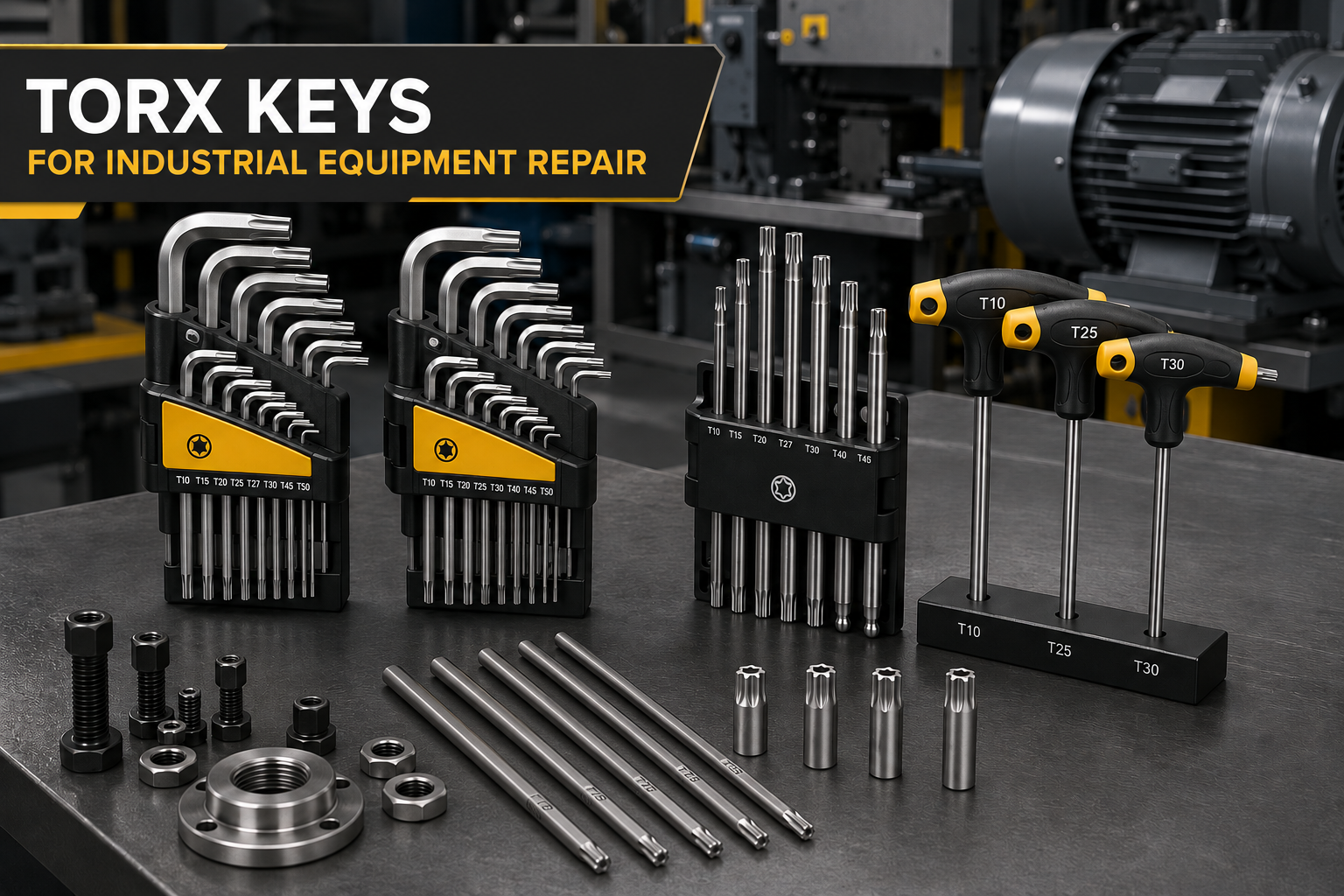 How to Choose Torx Keys for Industrial Equipment Repair